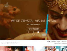 Tablet Screenshot of crystalvisualmedia.com